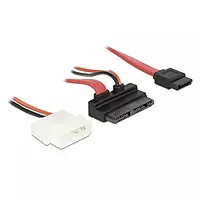 SATA 13 Pin to 7 Pin SATA Cable for Slim DVD Writer