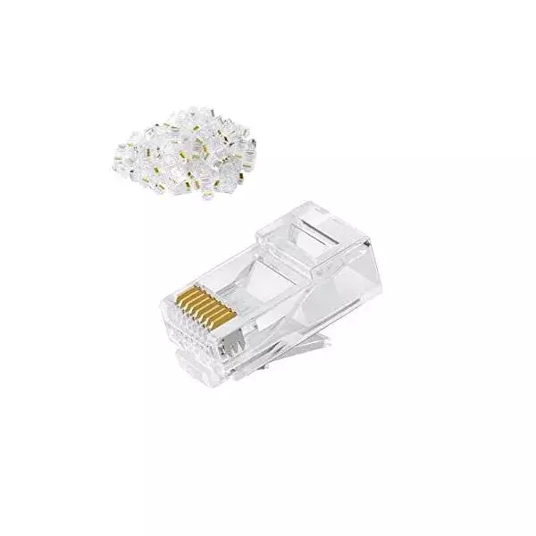 Cat6 SFTP RJ45 Plug (100-Pack)