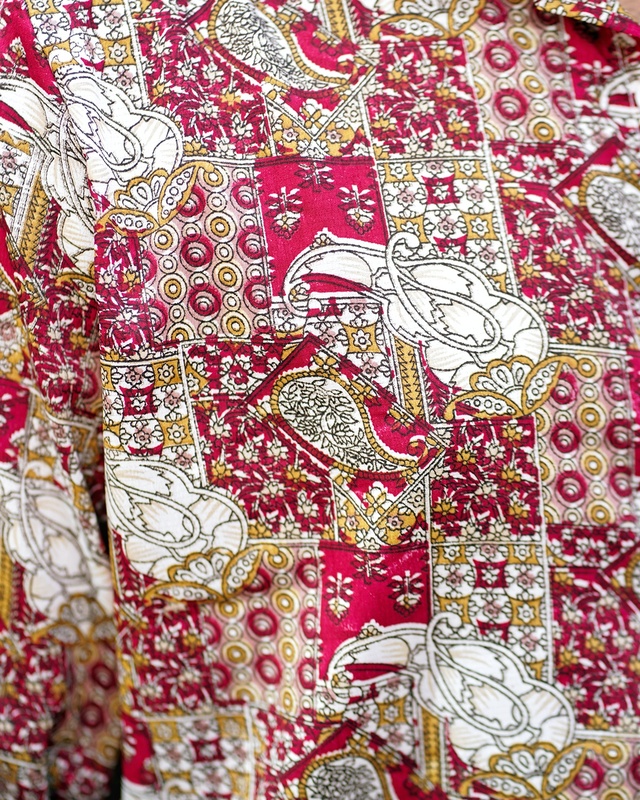 Cherry Pink Floral Abstract | Body Fit | Full Sleeves