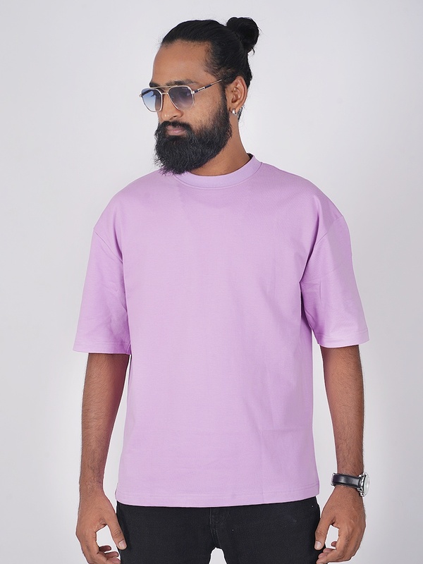 Funky Oversized Mustard Half sleeves T shirt