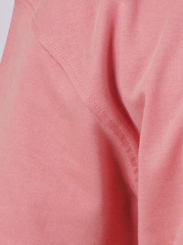 Funky Dusky Pink Half Sleeves - Oversized T shirt
