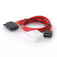 SATA 13 Pin to 7 Pin SATA Cable for Slim DVD Writer