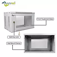 Multybyte 6U Metal CCTV/DVR Rack