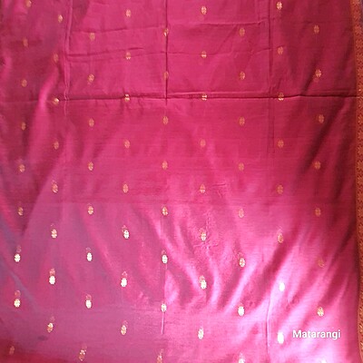 Maroon & Grey Handloom Cotton Silk Saree Maroon & Grey Handloom Cotton Silk Saree