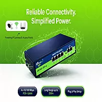 Multybyte 4 Port PoE Ethernet Switch