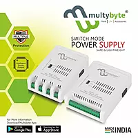 CCTV Power Supply SMPS 12V 5A - 4 Ch