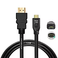 Micro HDMI to HDMI 4K Cable 1M