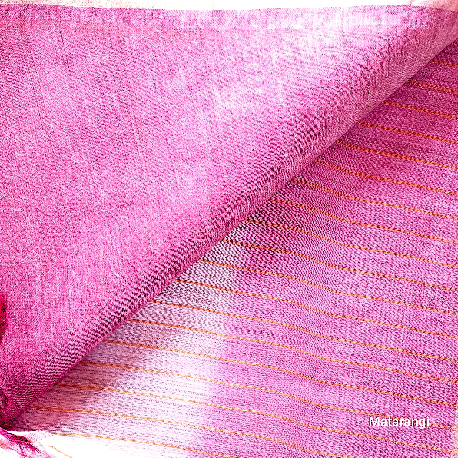 Matarangi Burgundy Embroidered Semi Tussar Saree Matarangi Burgundy Embroidered Semi Tussar Saree