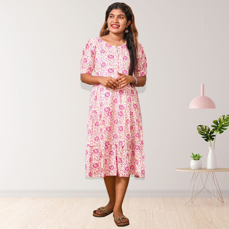 Simran- Blush Bloom