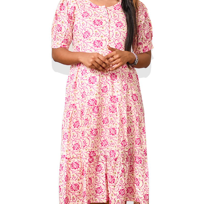 Simran- Blush Bloom