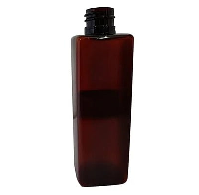 100ml SQUARE PET Bottle AMBER - 20mm Neck 100ml SQUARE PET Bottle AMBER - 20mm Neck