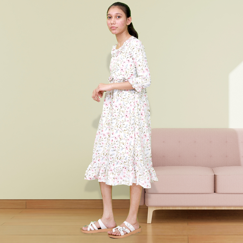 Angal Girl White