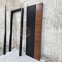 Modern Veneer & PU Painted Door with HDHMR Core & WPC Frame – Premium Entrance Door Modern Veneer & PU Painted Door with HDHMR Core & WPC Frame – Premium Entrance Door