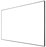 Eurros 92" Cinema White 4K Zero Edge Fixed Frame Screen Eurros 92" Cinema White 4K Zero Edge Fixed Frame Screen