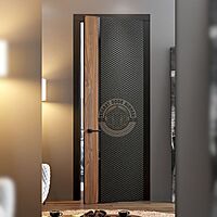 Modern Veneer & PU Painted Door with HDHMR Core & WPC Frame – Premium Entrance Door Modern Veneer & PU Painted Door with HDHMR Core & WPC Frame – Premium Entrance Door