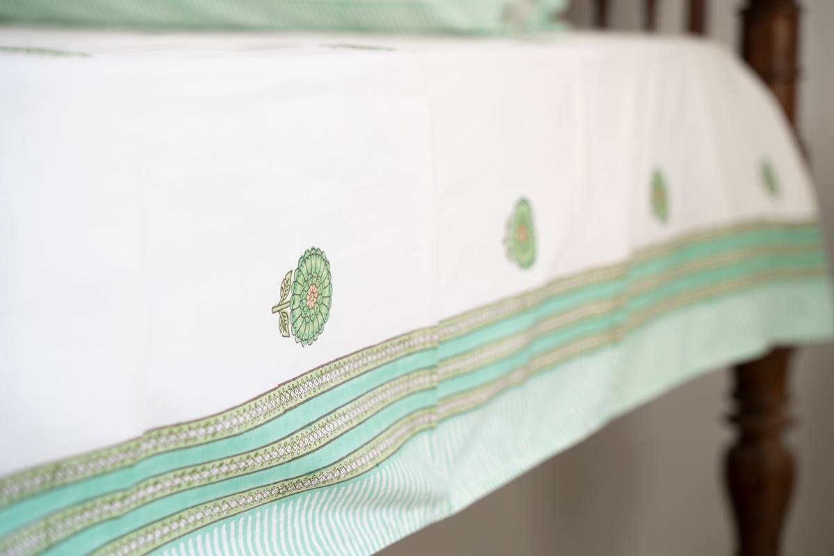 Spring Green - Bedsheet Spring Green - Bedsheet