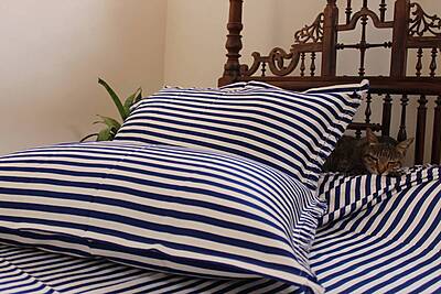 Stripes and Style Bed Cover Stripes and Style Bed Cover