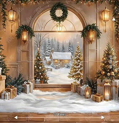 Christmas Archway - Portrait (PRE-ORDER)