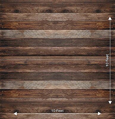 Country Wood Planks - 10x10 Feet Country Wood Planks - 10x10 Feet