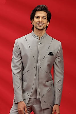 Silvery Grey Rich Jodhpuri Silvery Grey Rich Jodhpuri