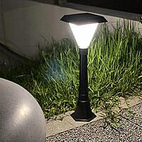 umbrella bollard solar garden light