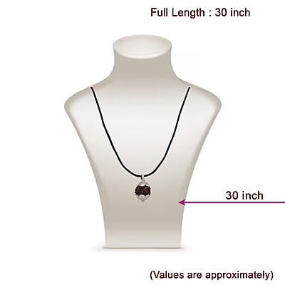 Silver Rudraksham Pendent/Dollar