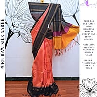 KORVAI ON RAW SILK SAREE MRSSRSS23781