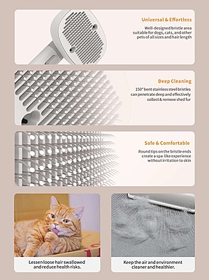 Multifunctional Pet Brush:
