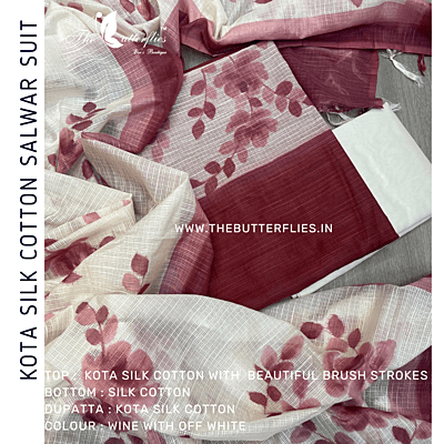 KOTA SILK  COTTON SALWAR ANCCKSR22916