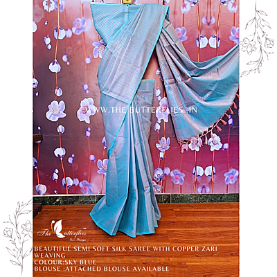 SEMI SOFT SILK SAREE  MPSSSIL22848