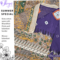 KOTA COTTON SAREE ORDSKOT23244 KOTA COTTON SAREE ORDSKOT23244