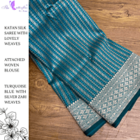KATAN SILK SAREE USTSSIL23489 KATAN SILK SAREE USTSSIL23489