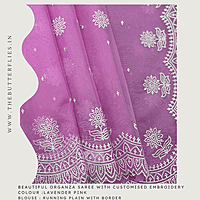 ORGANZA SAREE USTSORZ23580 ORGANZA SAREE USTSORZ23580