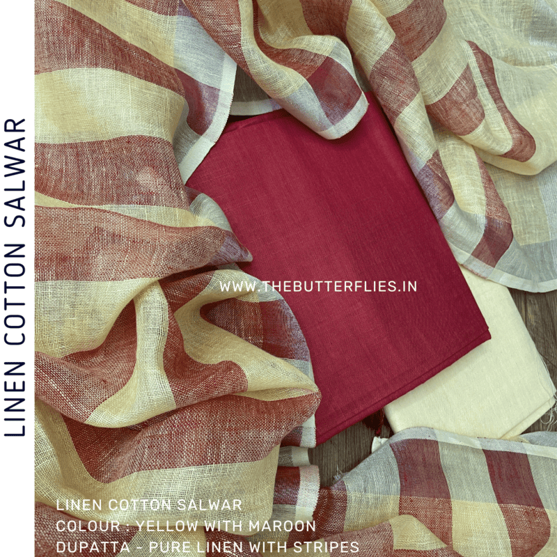 PURE LINEN COTTON SALWAR YBRCLCS22929 PURE LINEN COTTON SALWAR YBRCLCS22929
