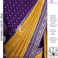 CREPE SILK SAREE NISSCRE24379 CREPE SILK SAREE NISSCRE24379
