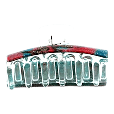 Elegant Printed Hair Claw Clip