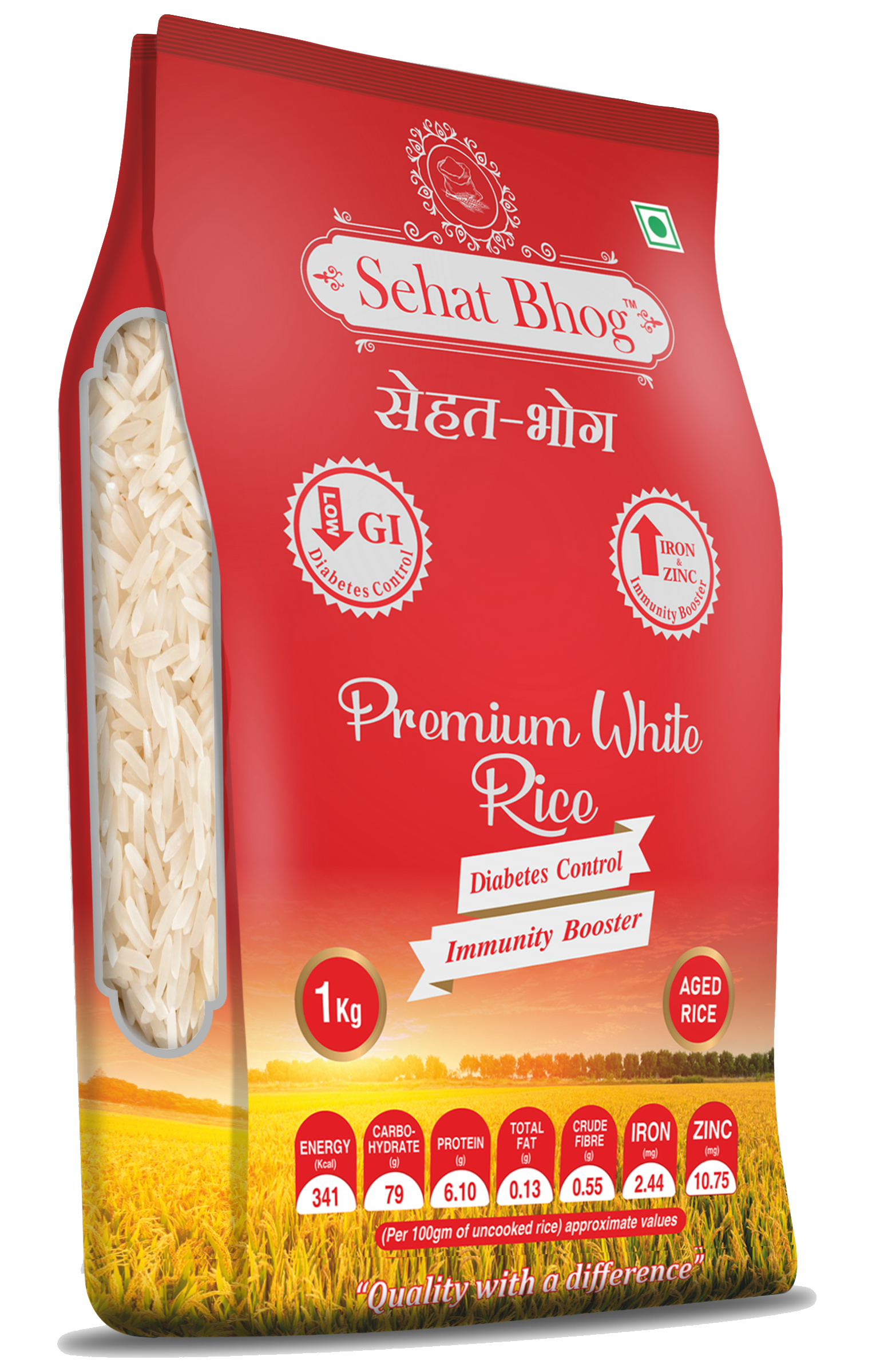 Magstik Sehat bhog Low GI rice 1 kg