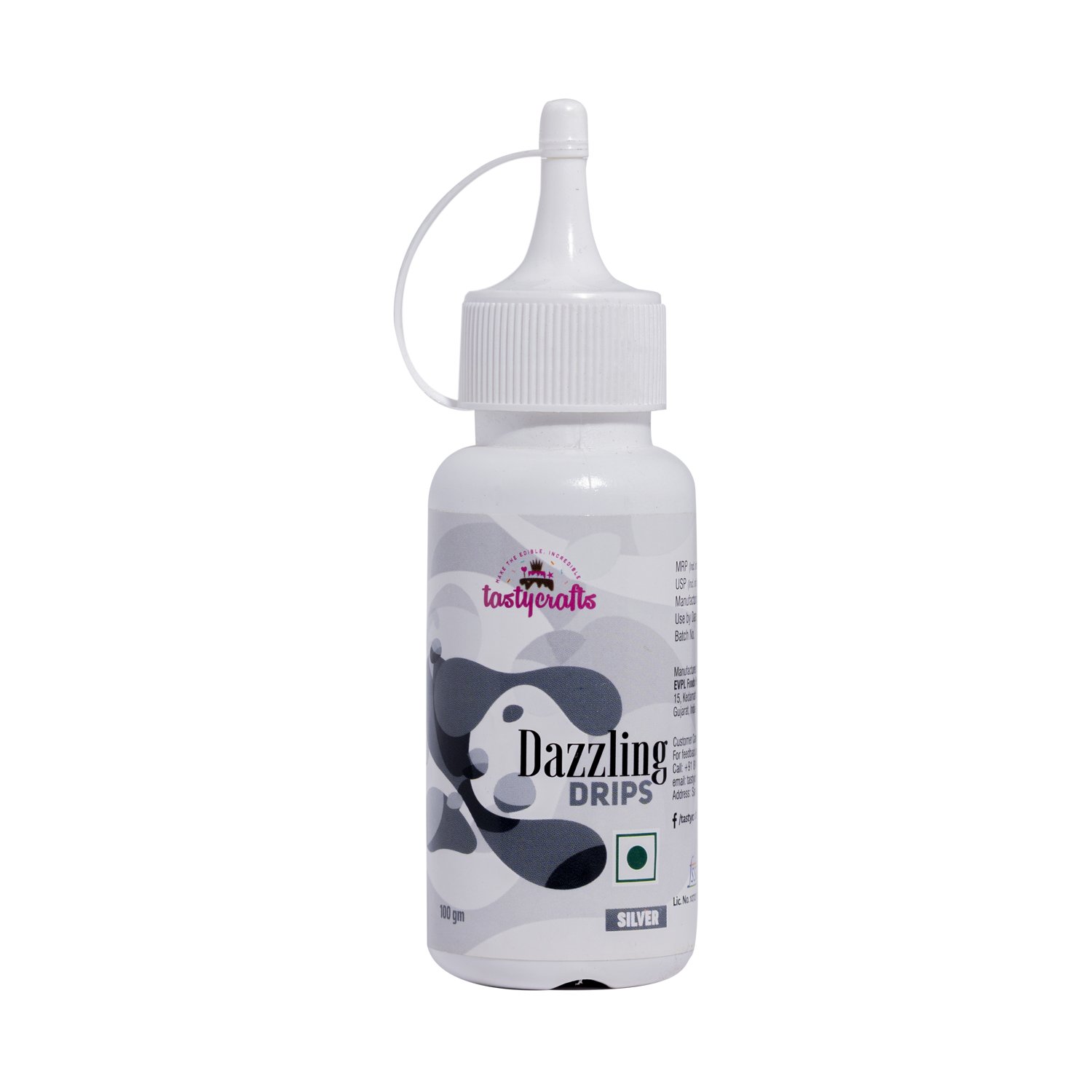 Silver - Dazzling Drips Silver - Dazzling Drips