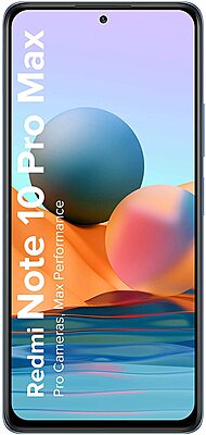 Redmi Note 10 Pro Max (Glacial Blue, 6GB RAM, 128GB Storage)