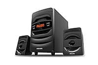Philips Audio MMS2625B 2.1 Channel Bluetooth & Wired Multimedia Computer Speaker (Black) Philips Audio MMS2625B 2.1 Channel Bluetooth & Wired Multimedia Computer Speaker (Black)