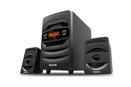 Philips Audio MMS2625B 2.1 Channel Bluetooth & Wired Multimedia Computer Speaker (Black) Philips Audio MMS2625B 2.1 Channel Bluetooth & Wired Multimedia Computer Speaker (Black)