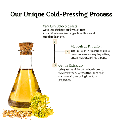 100 % Natural Nuts In A Jar Coldpress Mustard Oil