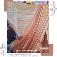 ORGANZA SILK SAREE PSSSORZ23091 ORGANZA SILK SAREE PSSSORZ23091