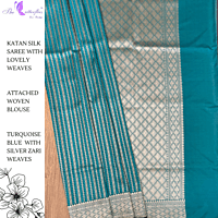 KATAN SILK SAREE USTSSIL23489 KATAN SILK SAREE USTSSIL23489