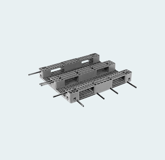 1200*1000*160 Injection Moulded Pallet 8 SR