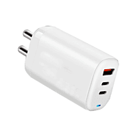 Champion 25W Wall Charger (USB+Type-C+Type-C) Supports PPS/Warp/Dash/SuperVooc Charging (White) Champion 25W Wall Charger (USB+Type-C+Type-C) Supports PPS/Warp/Dash/SuperVooc Charging (White)