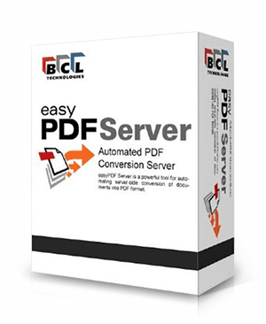 BCL easyPDF Server ESD BCL easyPDF Server ESD