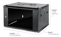 Generic 12U Wall Mount Rack Generic 12U Wall Mount Rack