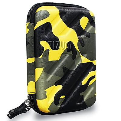 Tizum EVA Portable Electronic Travel Gadgets & Accessories Organizer/Case/Multipurpose Storage Pouch for USB Cables, Power Bank, Hard Drive, SD Card,