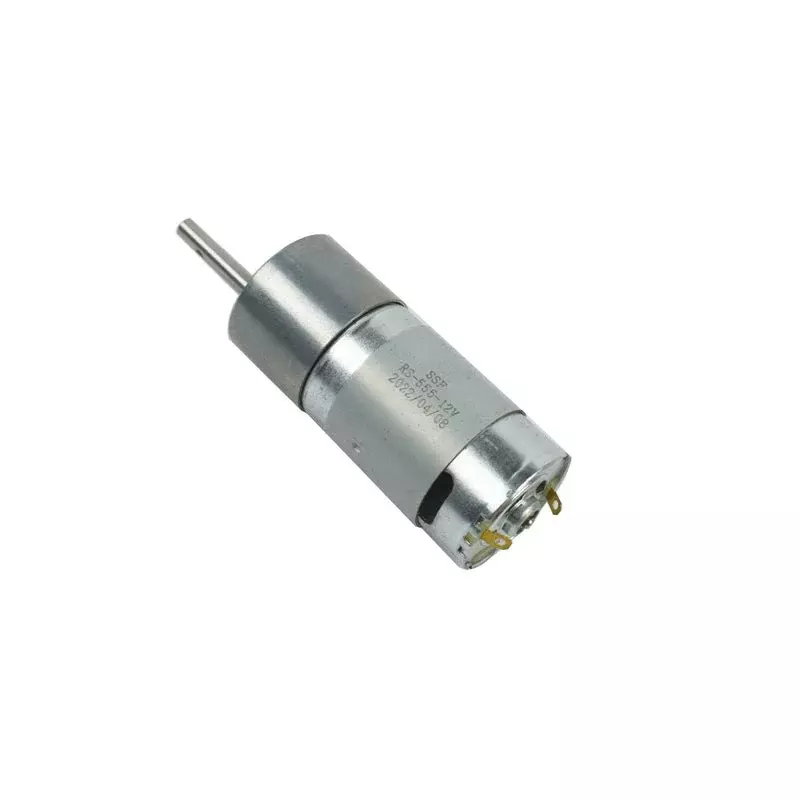 12v DC RS-37-555 Side Shaft Gear, Geared Motor (60 rpm,15kgcm torque)